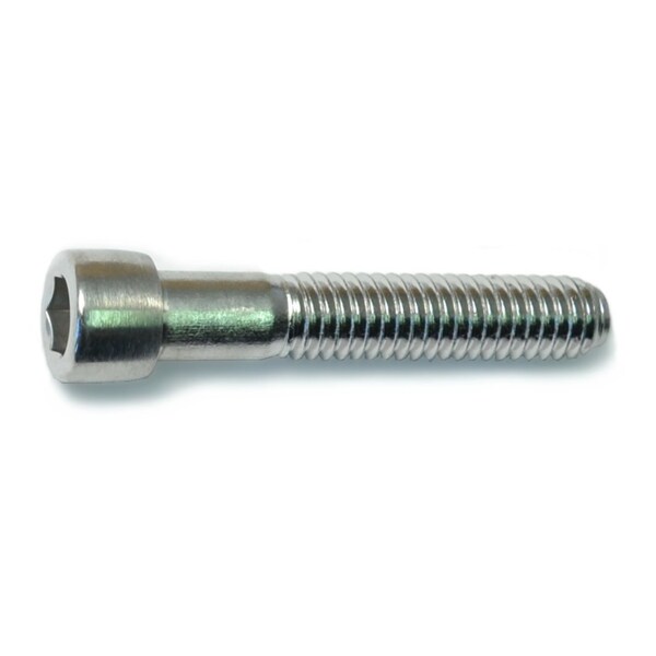 Midwest Fastener 5/16"-18 Socket Head Cap Screw, Polished 18-8 Stainless Steel, 1-3/4 in Length, 5 PK 33107 - main